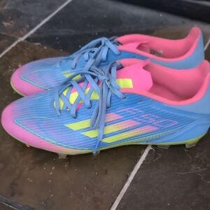 adidas Blue and Pink Athletic Shoes